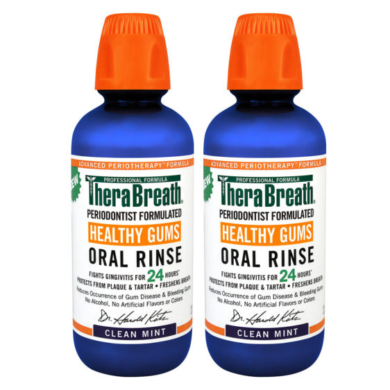 Therabreath Healthy Gums Oral Rinse Saver (twin Pack) – Therabreath 